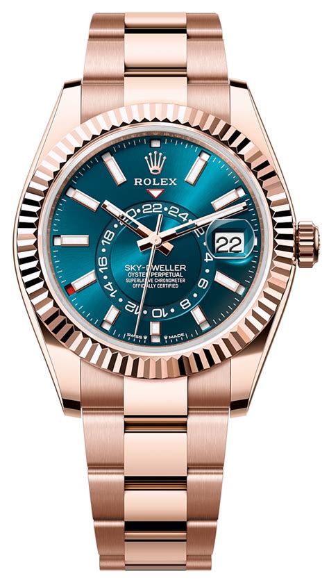 rolex sky dweller rose gold jubilee